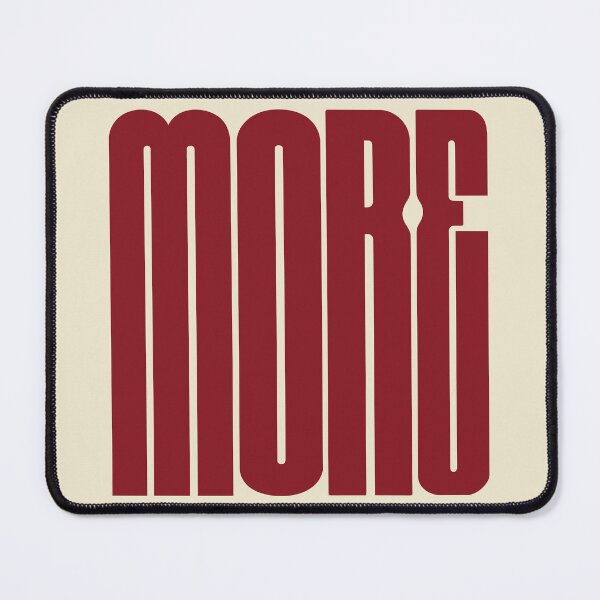 Item preview, MORE Typography – Minimalist Motivational Quote Design designed and sold by tindian.