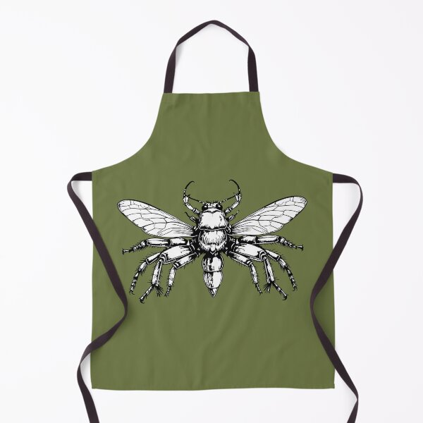 Item preview, Gothic Hornet Beetle Dark Entomology Art designed and sold by Litely.