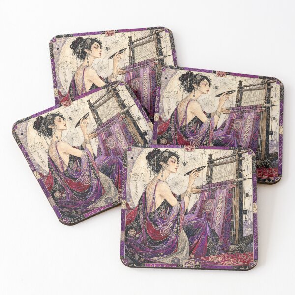 Item preview, Arachne, Weaver of Fate | Greek Mythology Wall Art  designed and sold by Stoneflower-Art.