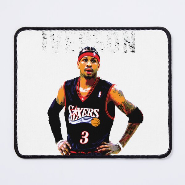 Item preview, Allen Iverson Basketball Legend Portrait Artwork Design designed and sold by NerdyVintageG.