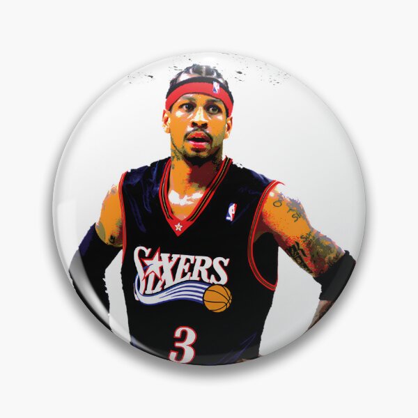 Item preview, Allen Iverson Basketball Legend Portrait Artwork Design designed and sold by NerdyVintageG.