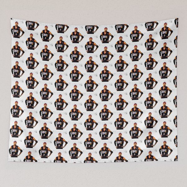 Aperçu de l'œuvre Conception artistique du portrait de la légende du basketball Allen Iverson créée et vendue par NerdyVintageG.