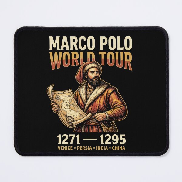 Item preview, Marco Polo World Tour Explorer designed and sold by Retr0Tshirts.