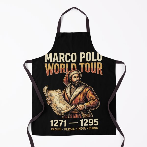 Item preview, Marco Polo World Tour Explorer designed and sold by Retr0Tshirts.