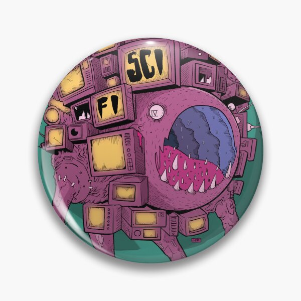 Item preview, Retro Sci-Fi TV Monster Creature designed and sold by DRP-art.