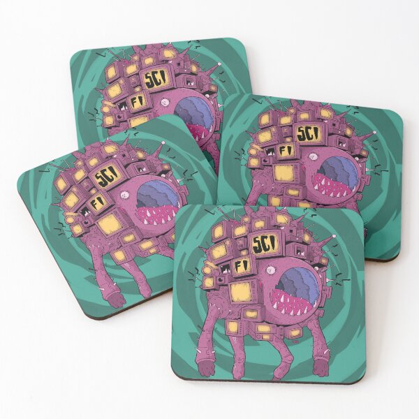 Item preview, Retro Sci-Fi TV Monster Creature designed and sold by DRP-art.