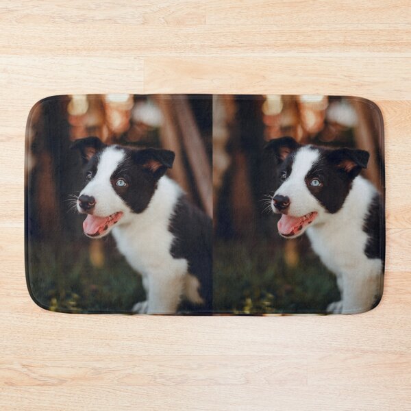 Item preview, Happy Border Collie Puppy with Blue Eyes designed and sold by VanGaldo.