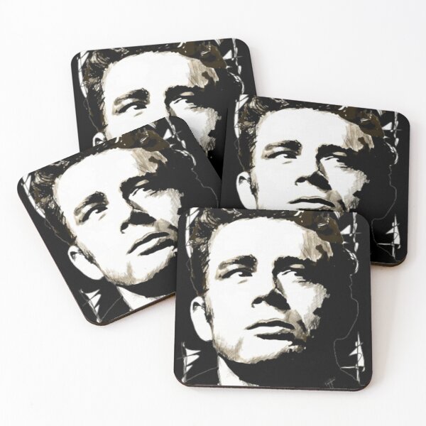Item preview, Vintage Hollywood Rebel Charcoal Portrait Sketch Art designed and sold by NoemiOReilly.