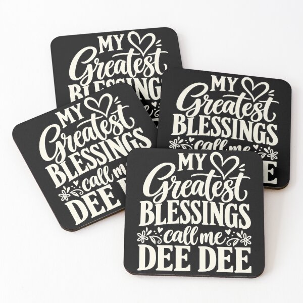 Item preview, My Greatest Blessings Call Me Dee Dee Grandmother designed and sold by Trendably.