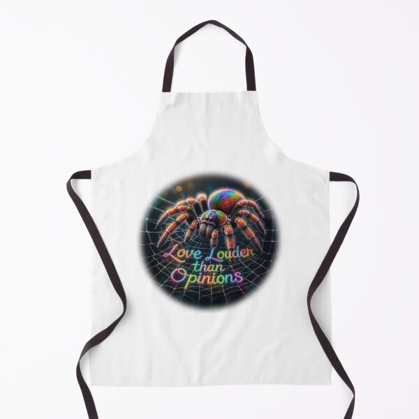 Item preview, Rainbow Spider “Love Louder Than Opinions” Design – Boris & Friends designed and sold by NotSoSubtleRosiePeas.