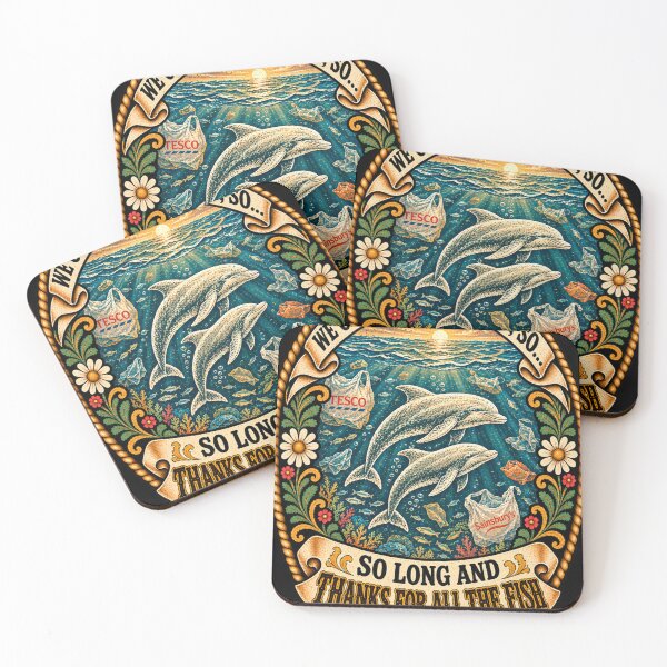Item preview, Make the World Bye Bye Dolphins designed and sold by halibutgoatramb.