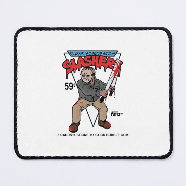 Item preview, Retro Slasher Mask Killer Comic Book Parody Graphic designed and sold by NoemiOReilly.