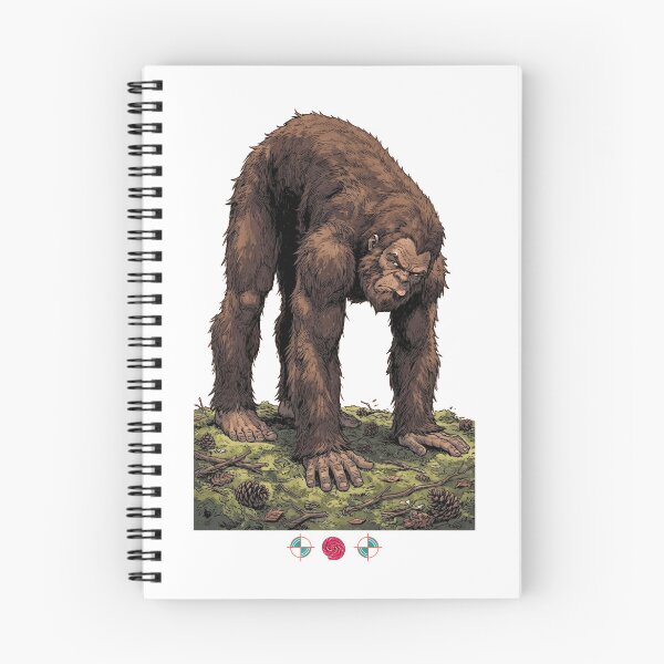 Item preview, Cat-Cow Bigfoot Yoga Funny Sasquatch Stretch Pose designed and sold by Whimsy Trail Co.
