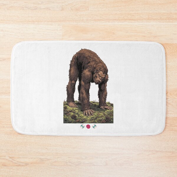 Item preview, Cat-Cow Bigfoot Yoga Funny Sasquatch Stretch Pose designed and sold by Whimsy Trail Co.
