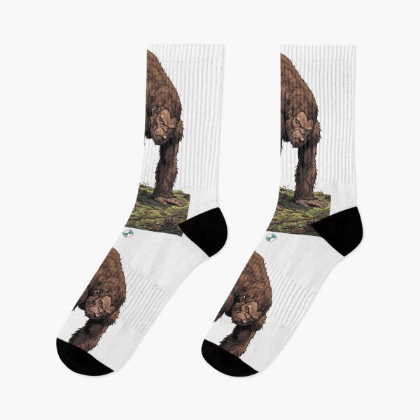 Item preview, Cat-Cow Bigfoot Yoga Funny Sasquatch Stretch Pose designed and sold by Whimsy Trail Co.
