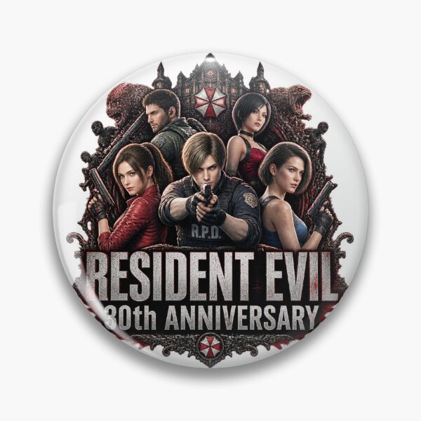 Item preview, Resident Evil 4th Anniversary Redesign Artwork Celebrating Classic Survival Horror designed and sold by Covita.