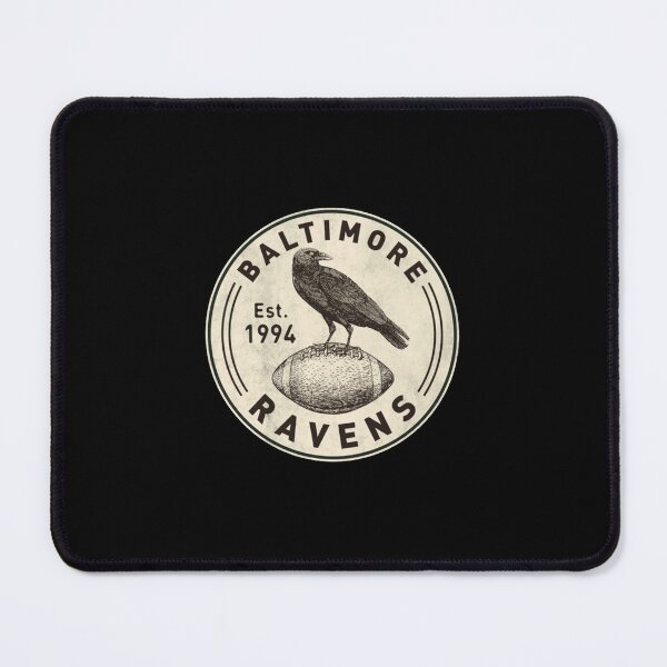 Item preview, Vintage Black Raven Football Club Circular Badge Art designed and sold by NoemiOReilly.