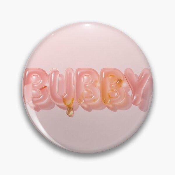 Item preview, Bubby Glossy 3D Balloon Letters Honey Drip Typography Design designed and sold by @SHINTOSARTSTORE.