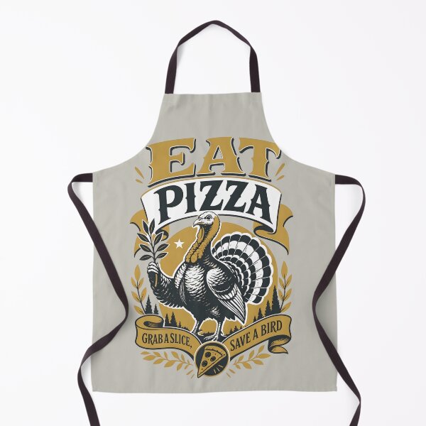 Item preview, Eat Pizza Save A Bird Thanksgiving Turkey designed and sold by MagicTheDog.