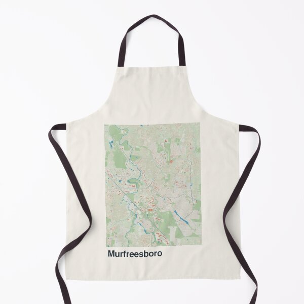 Item preview, Murfreesboro Minimalistic Map Art designed and sold by MapsNerd.