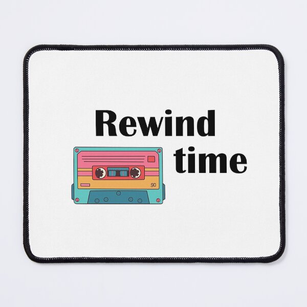 Item preview, Rewind Time Retro Vintage Nostalgia Nostalgic Quote designed and sold by IannelloDesign.