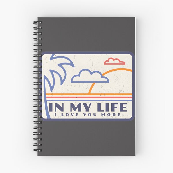 Item preview, In My Life I Love You More Romantic Quote Design designed and sold by mustapha  aymen.