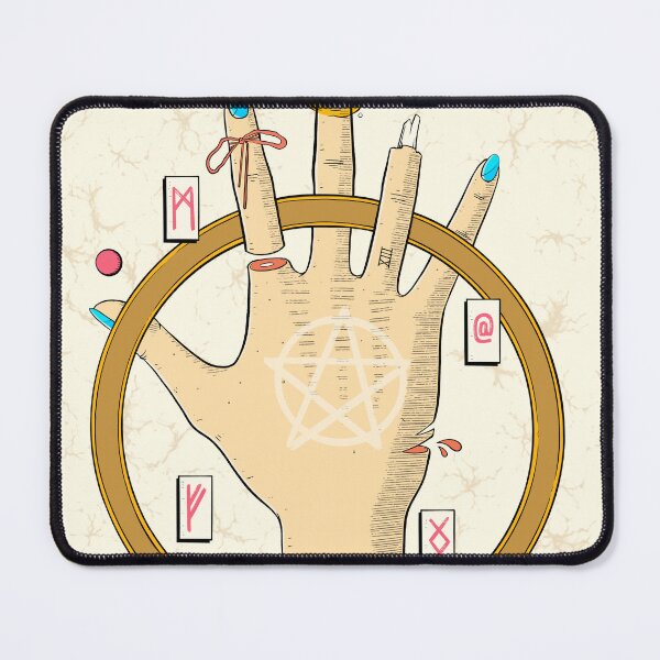 Item preview, Mystical Pentagram Hand Misery Extrovert designed and sold by DRP-art.