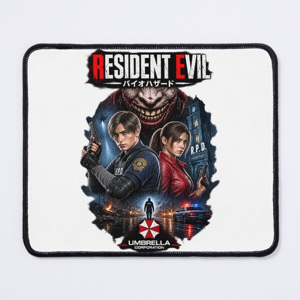 Item preview, Resident Evil Inspired Redesign Artwork Featuring Horror and Survival Elements designed and sold by Me0wGirl.