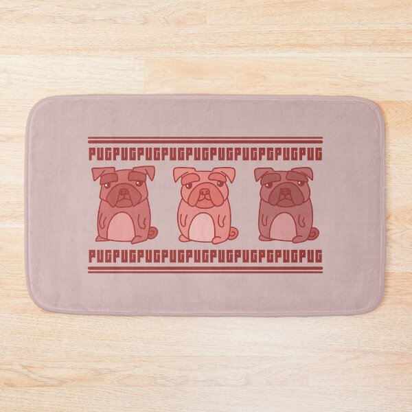 Item preview, Pug Bas-Relief designed and sold by WatershipBound.