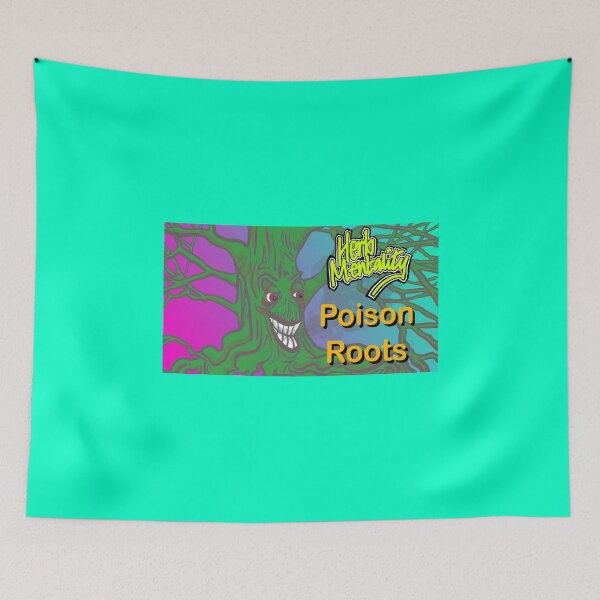 Item preview, Poison Roots (teal) designed and sold by Herb-Mentality.