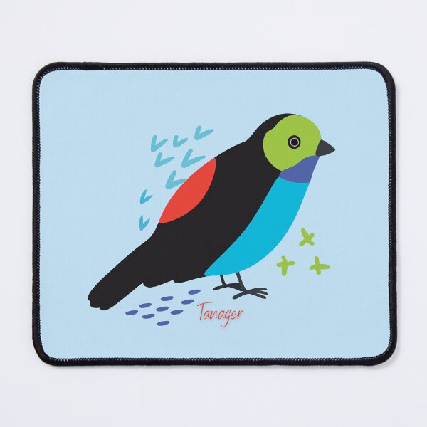 Item preview, Tanager Colorful Tropical Songbird designed and sold by AnulaArt.
