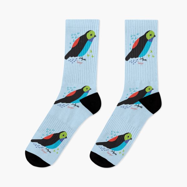 Item preview, Tanager Colorful Tropical Songbird designed and sold by AnulaArt.