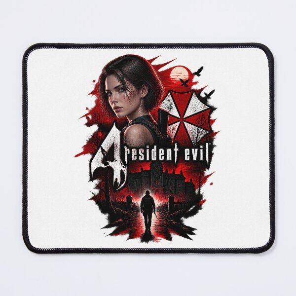 Item preview, Resident Evil Inspired Redesign Artwork Featuring Horror and Survival Elements designed and sold by Me0wGirl.