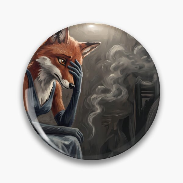 Item preview, The Interrogation | Noir Fox Lady & Mobster Rats Art designed and sold by ThegrayInterval.