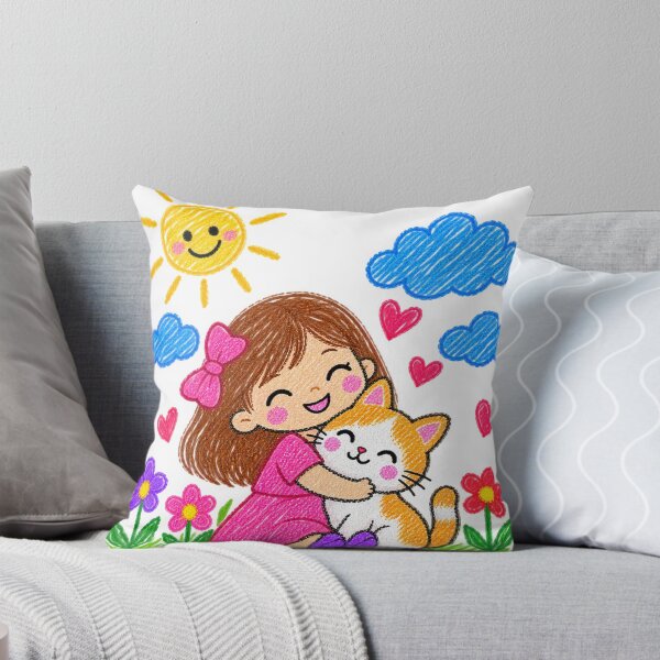 Item preview, Kitty Cuddle Doodle designed and sold by rachidloucif.