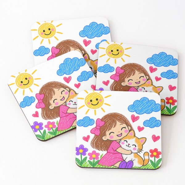 Item preview, Kitty Cuddle Doodle designed and sold by rachidloucif.