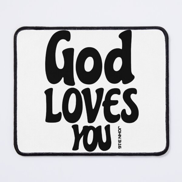 Item preview, John 3 16 God loves you designed and sold by Godsherritage.