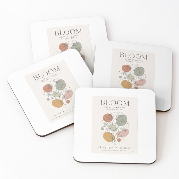 Item preview, Slow Living Boho Wildflowers Bloom Aesthetic Art designed and sold by simpledesignlab.