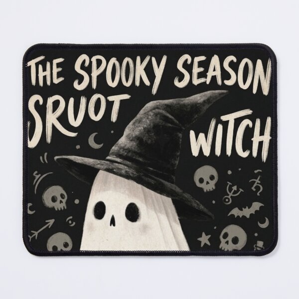 Item preview, A Sheet Ghost Steals a Wizard Hat to Ghoul-friend the Local Skulls designed and sold by Print Fiction.