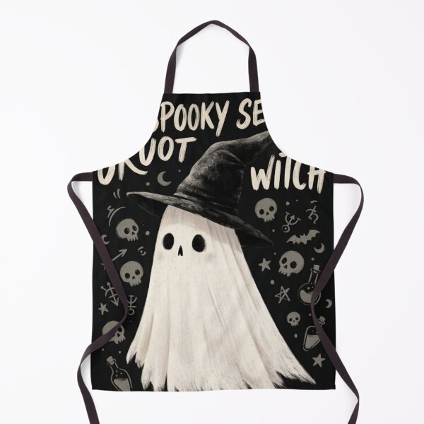 Item preview, A Sheet Ghost Steals a Wizard Hat to Ghoul-friend the Local Skulls designed and sold by Print Fiction.