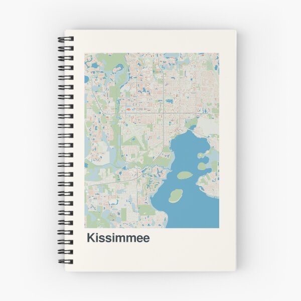Item preview, Kissimmee Minimalistic Map Art designed and sold by MapsNerd.