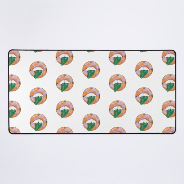 Item preview, Rebel Lips Pop Art – blocks lila orange green tongue designed and sold by GoldenRebels.