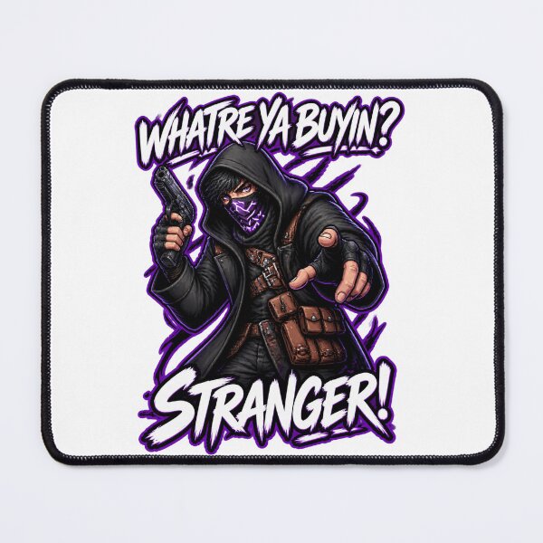 Item preview, Resident Evil Inspired Merchant Quotes Design with Purple Outline Redesign designed and sold by Covita.