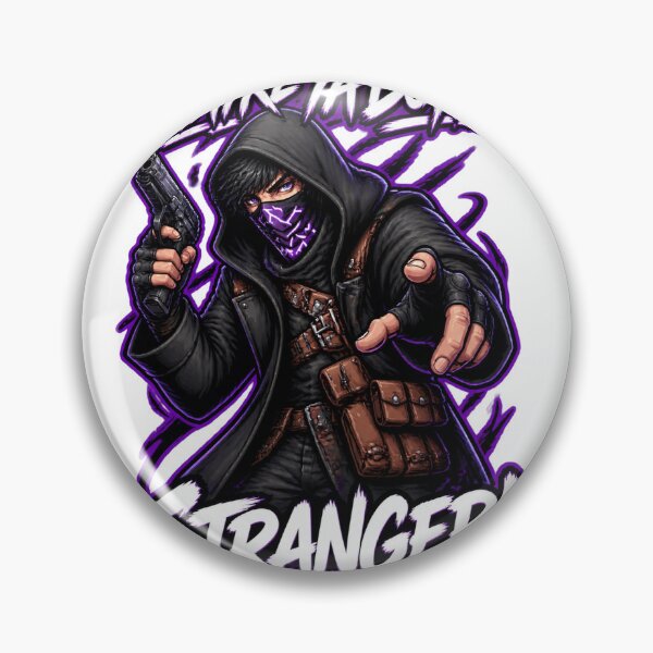Item preview, Resident Evil Inspired Merchant Quotes Design with Purple Outline Redesign designed and sold by Covita.