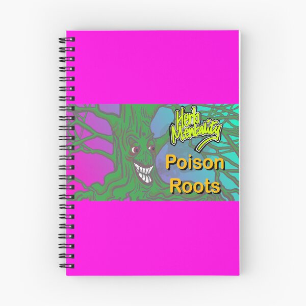 Item preview, Poison Roots (mauve) designed and sold by Herb-Mentality.