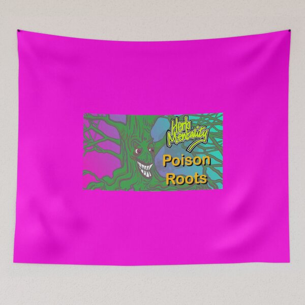 Item preview, Poison Roots (mauve) designed and sold by Herb-Mentality.