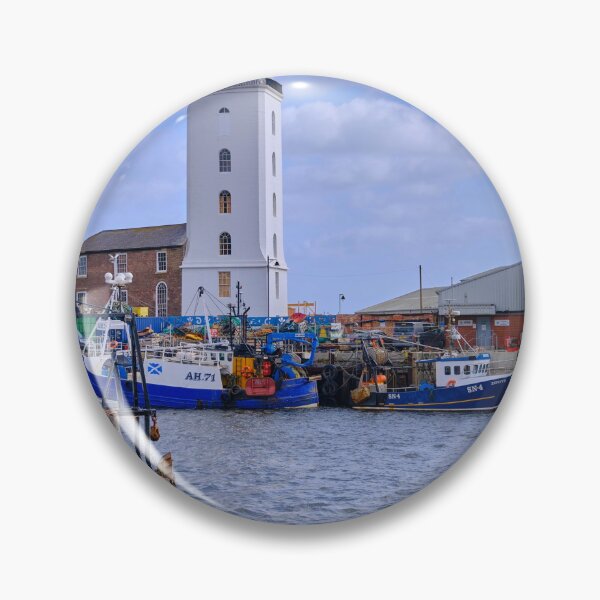 Item preview, Colourful Fishing Boats at North Shields Fish Quay designed and sold by Violaman.