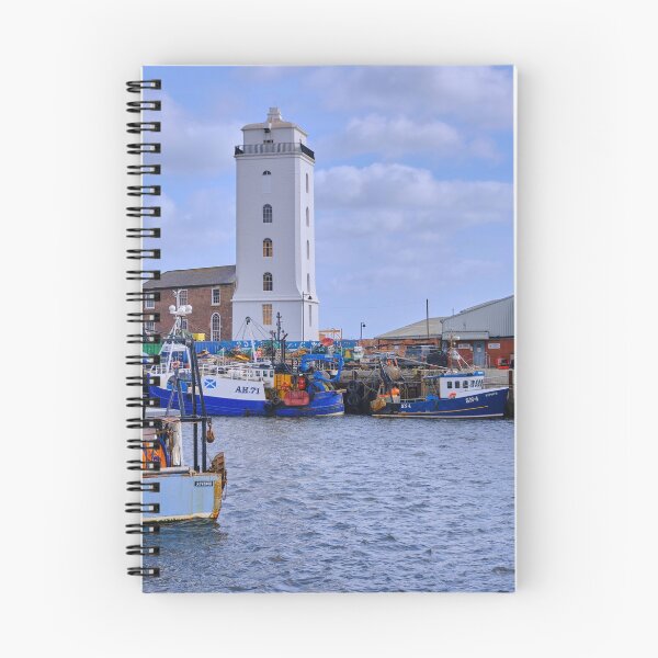 Item preview, Colourful Fishing Boats at North Shields Fish Quay designed and sold by Violaman.