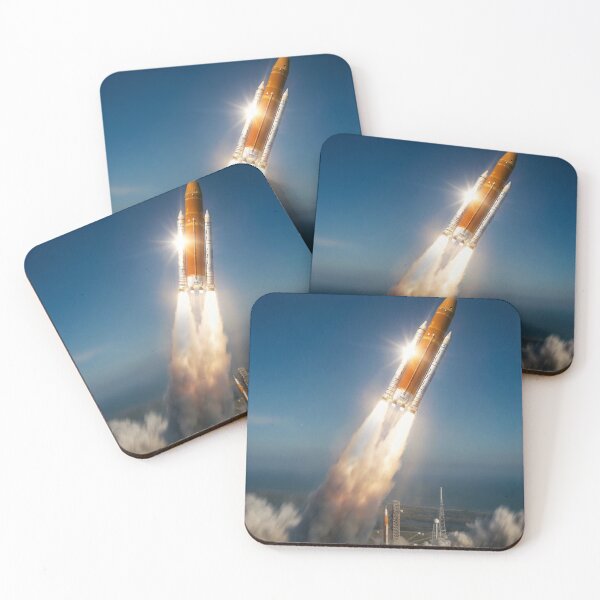 Item preview, SLS Artemis Rocket Launch Liftoff designed and sold by Airpower Art.