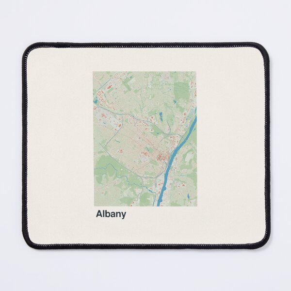 Item preview, Albany Minimalistic Map Art designed and sold by MapsNerd.